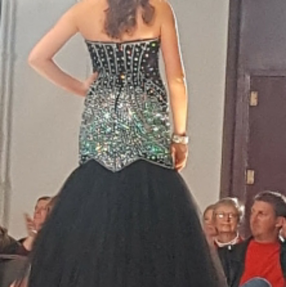 Womens Rhinestone Prom/ Pageant Dress - Picture 6 of 6